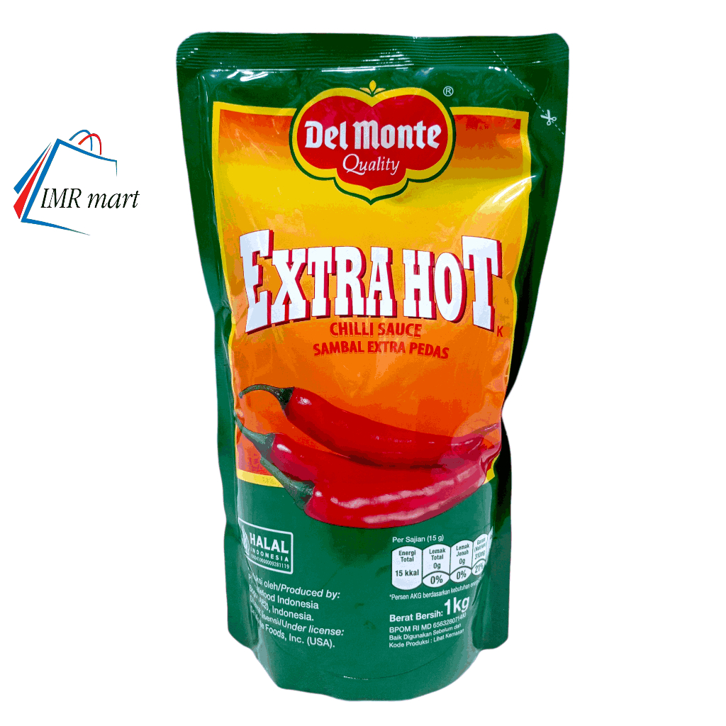 

Delmonte Saus Extra Pedas kemasan pouch 1kg