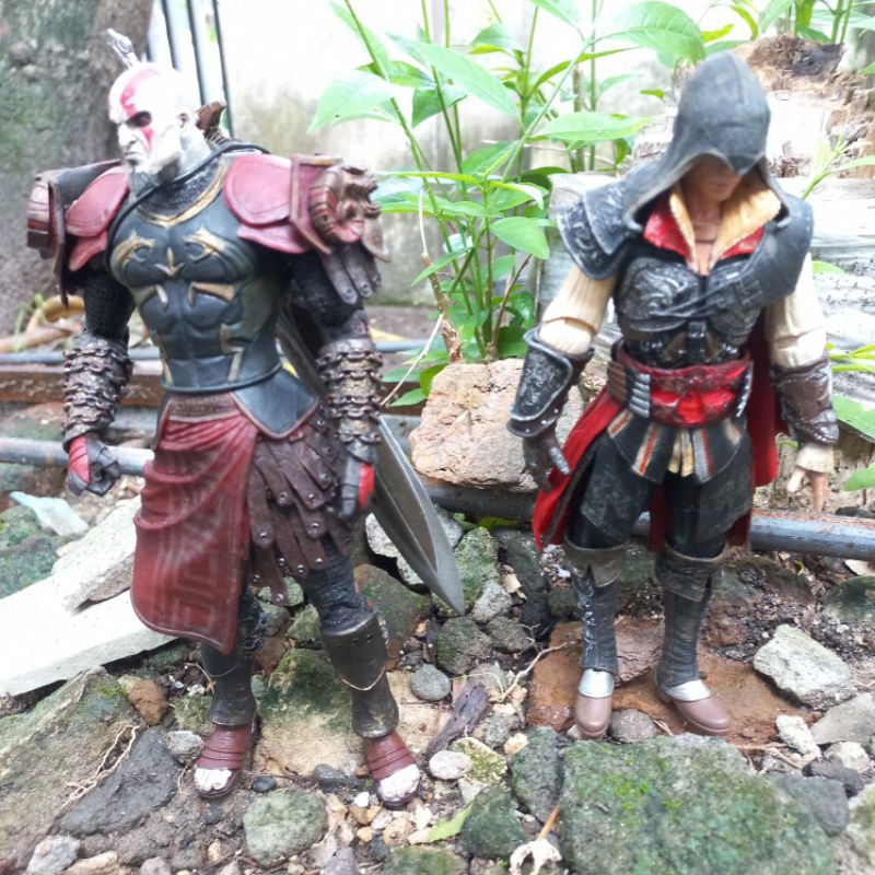 figure - neca god of war 2 - kratos ares armor dan neca ozio