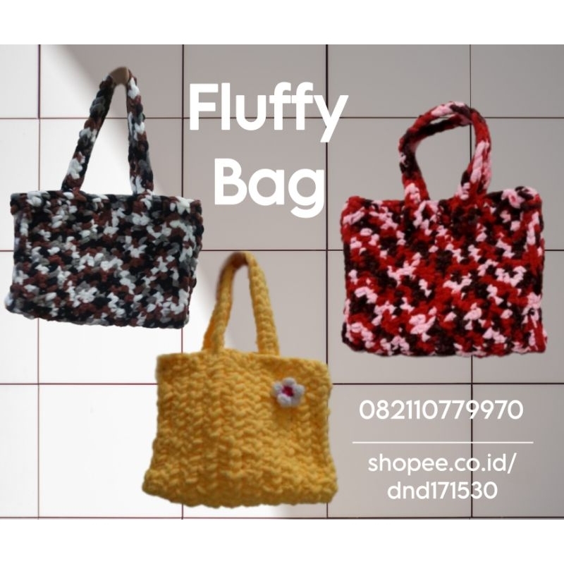 Fluffy Bag Handmade