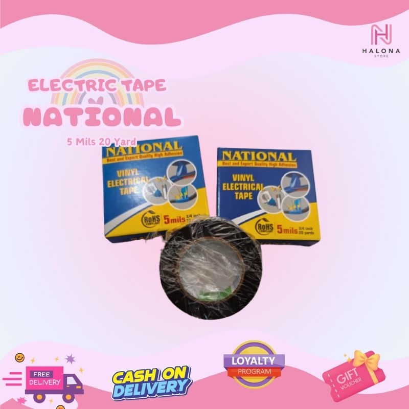 

Electric Tape National / Solasi Listrik National