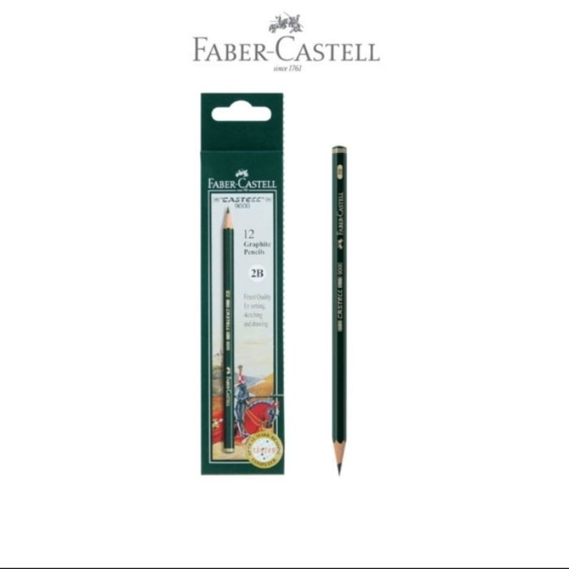

Pensil 2b Faber Castell isi 12 pcs