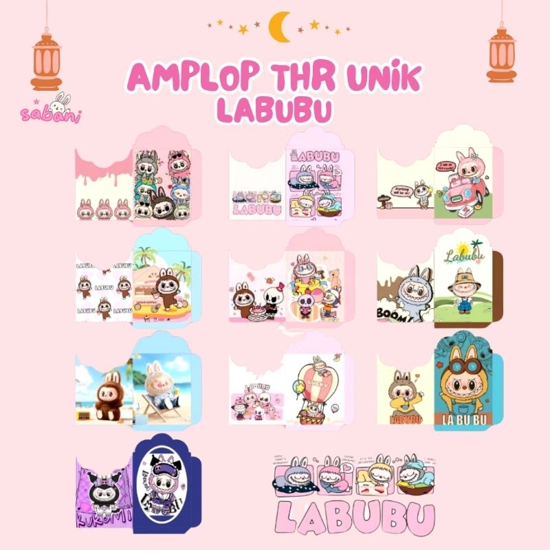 

AMPLOP THR UNIK/AMPLOP THR LABUBU 10 LEMBAR