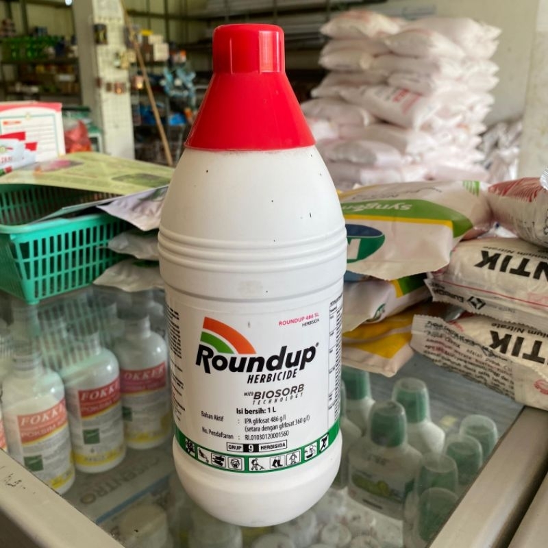 Roundup 1 Liter | Herbisida | Obat Rumput, Racun Rumput