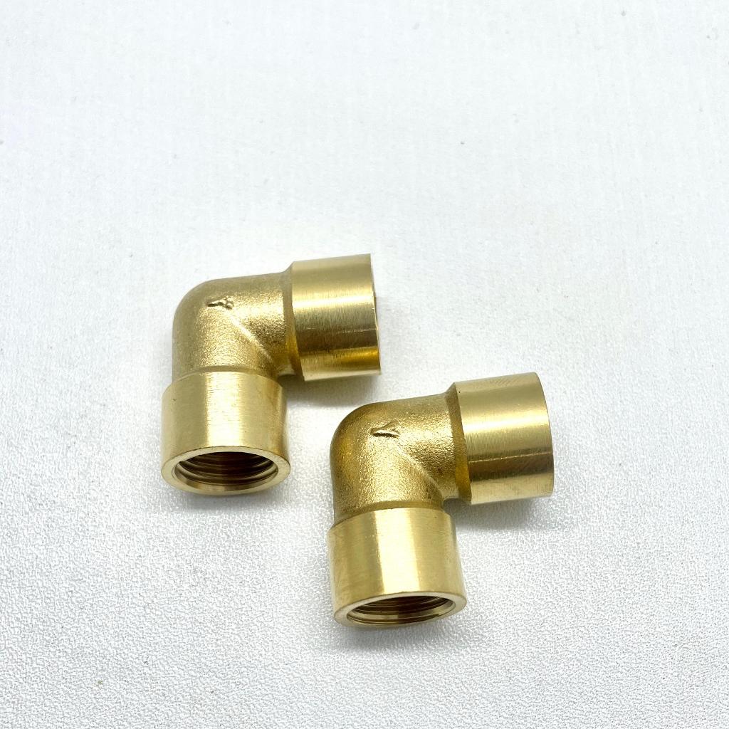 Elbow / Knee Kuningan Drat Dalam 1/4" Inch