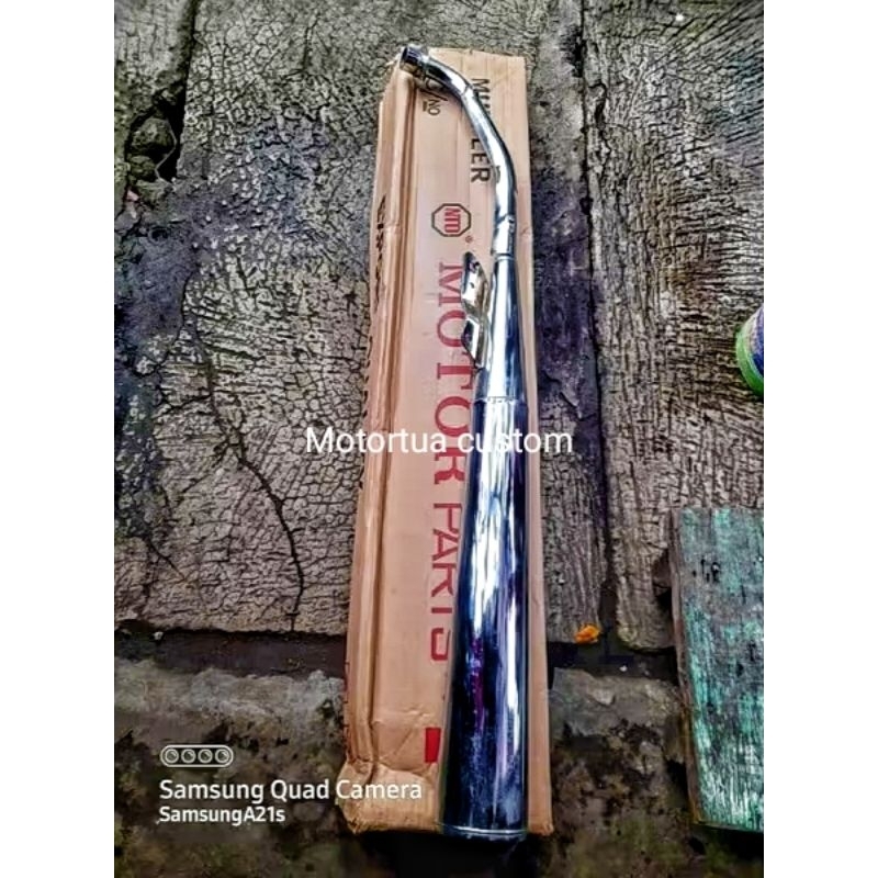 knalpot standart Supra X lama Supra fit lama original NTD