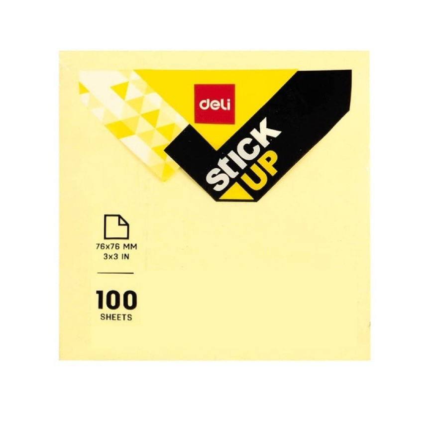 

Deli EA00352 Memo tempel - Sticky Notes 76×76mm 3''×3'' 100 sheet