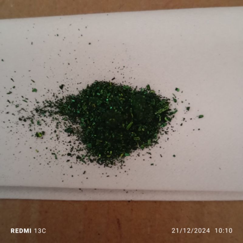 

Repack MALACHITE GREEN CRYSTAL/pewarna tekstil Hijau 1kg, kwalitas bagus dan Murah