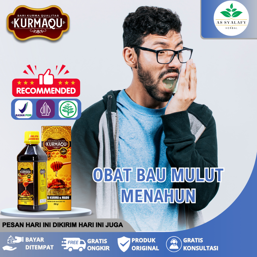 Obat Bau Mulut Menahun Bau Mulut Kronis Bau Nafas Busuk Penghilang Aroma Bau Busuk Mulut - Kurmaqu