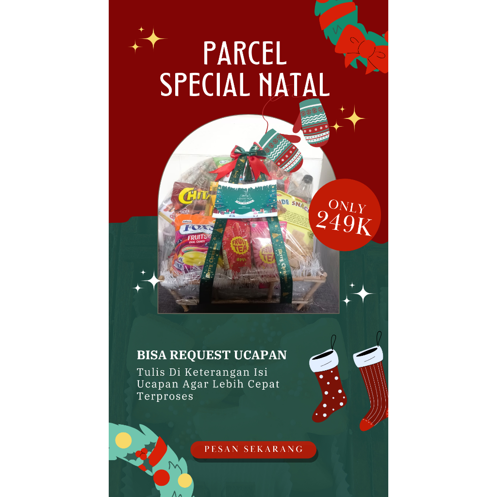 

Parcel Natal /Hampers Natal/Paket Natal