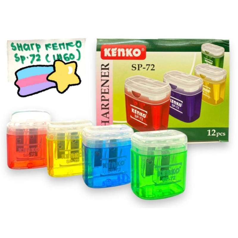 

(12PC) RAUTAN KENKO SP-72/ 2 LUBANG TRANSPARAN