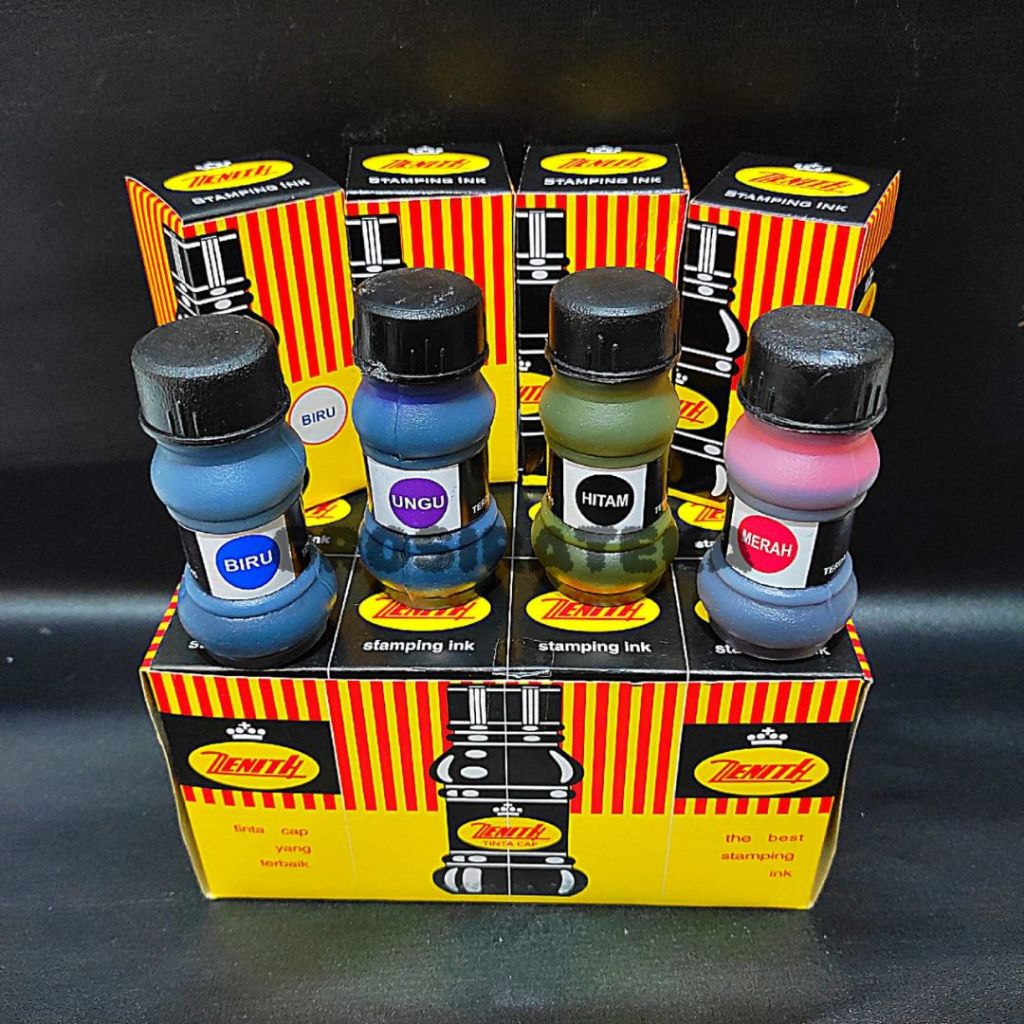 

TINTA STEMPEL, REFILL TINTA STEMPEL, STAMP PAD INK ZENITH