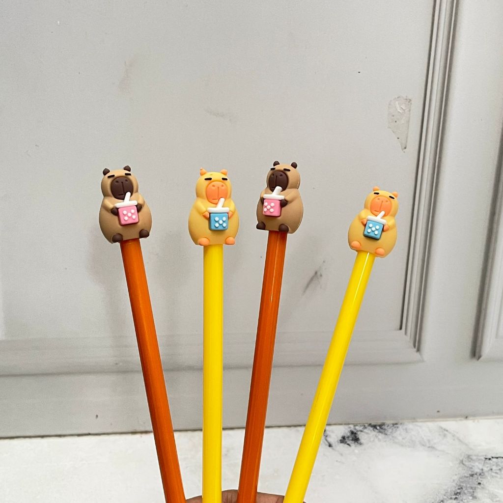 

Pulpen Gel Capybara Japan PGK 1545 0.38 mm - bolpoint karet unik aesthetic jepang onsen zoo viral tiktok 1 pack alat tulis lucu sovenir