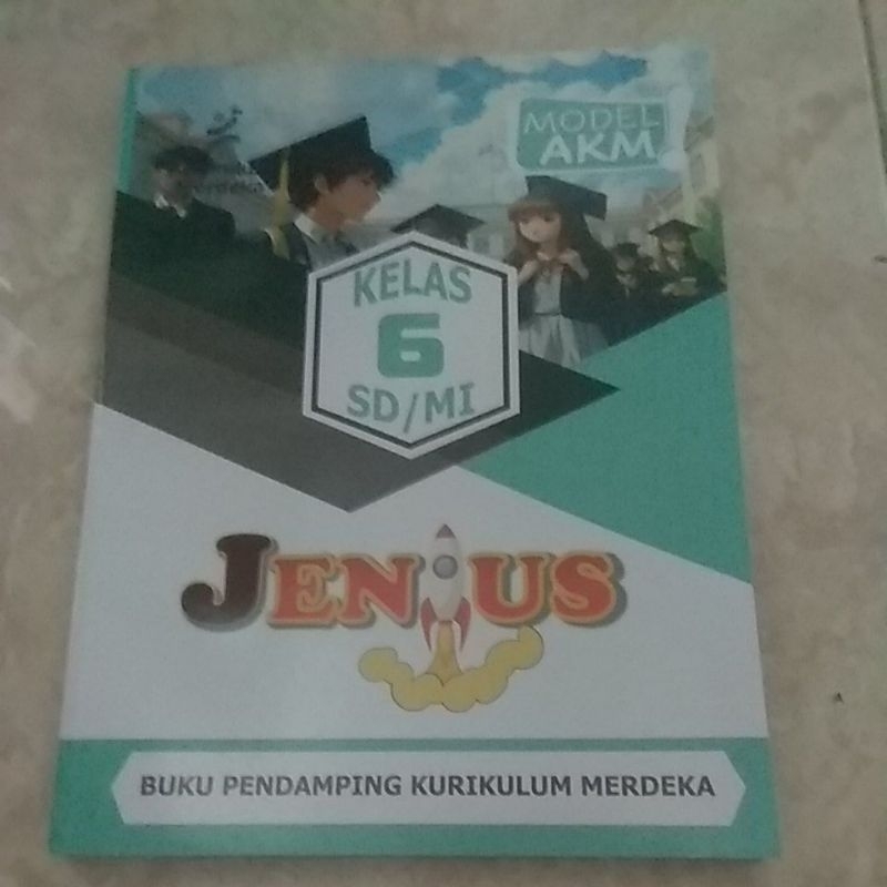 BUKU JENIUS KLS 6 SEMESTER 2 KURIKULUM MERDEKA 2025