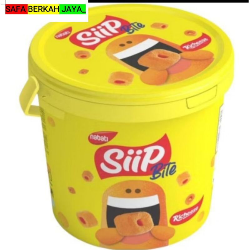 

Nabati Richeese Siip Cheese 85g/biskuit kaleng