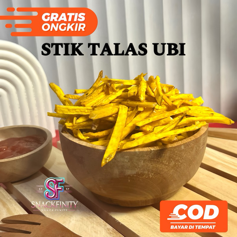 

STIK TALAS UBI 1 Kg | 500 Gr SNACKFINITY