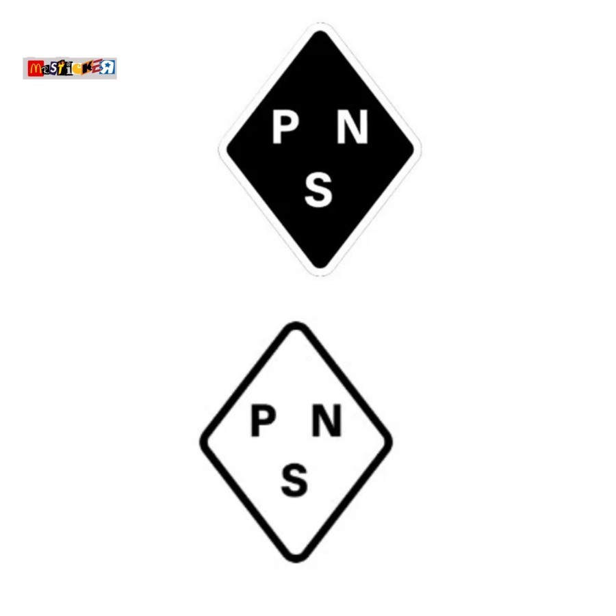 

sticker Pas Normal Studio logo stiker PNS cyclist