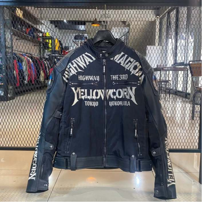 Jaket motor Yellow Corn YB 9309 Titanium BB (75kg-82kg)