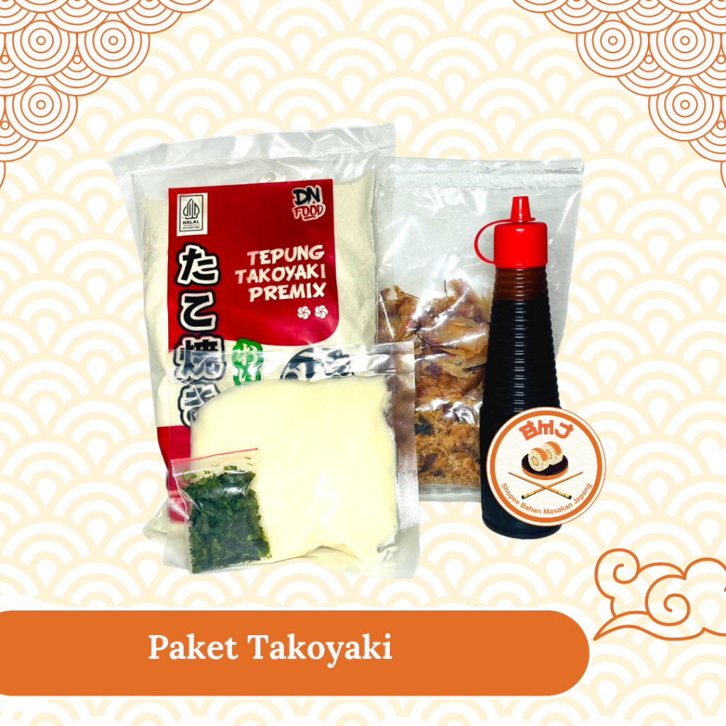 

PAKET BAHAN TAKOYAKI LENGKAP 50 Butir Halal