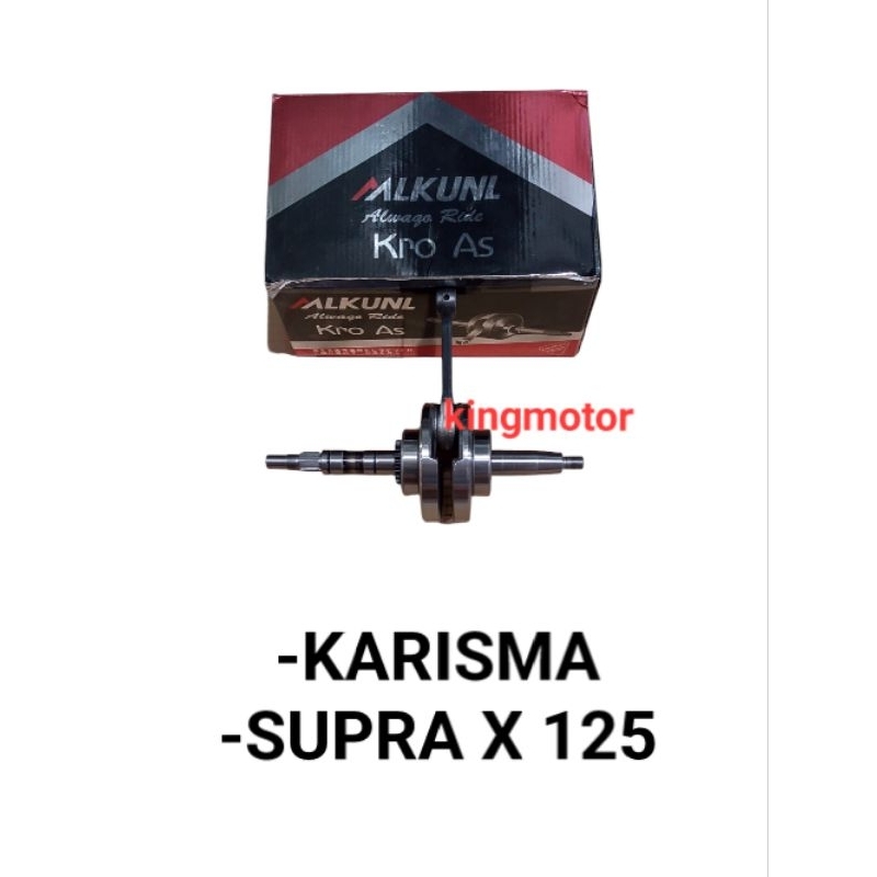 KRUK AS CRO AS KOMPLIT + LAHAR KARISMA SUPRA X 125 KUALITAS SUPER