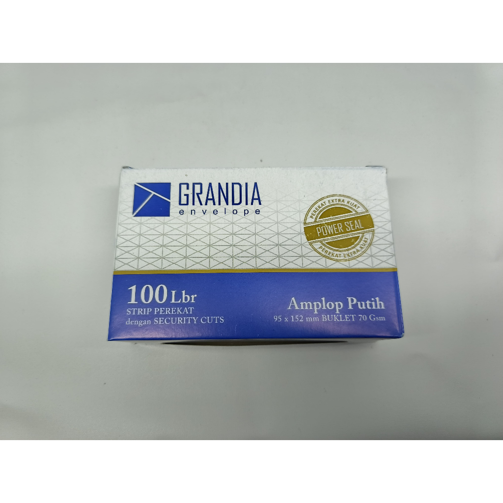 

Amplop Putih Polos 104 Grandia Isi 100 Lembar