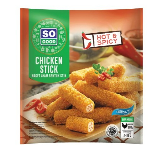 

So Good Chicken Stick Hot & Spicy 200 gr