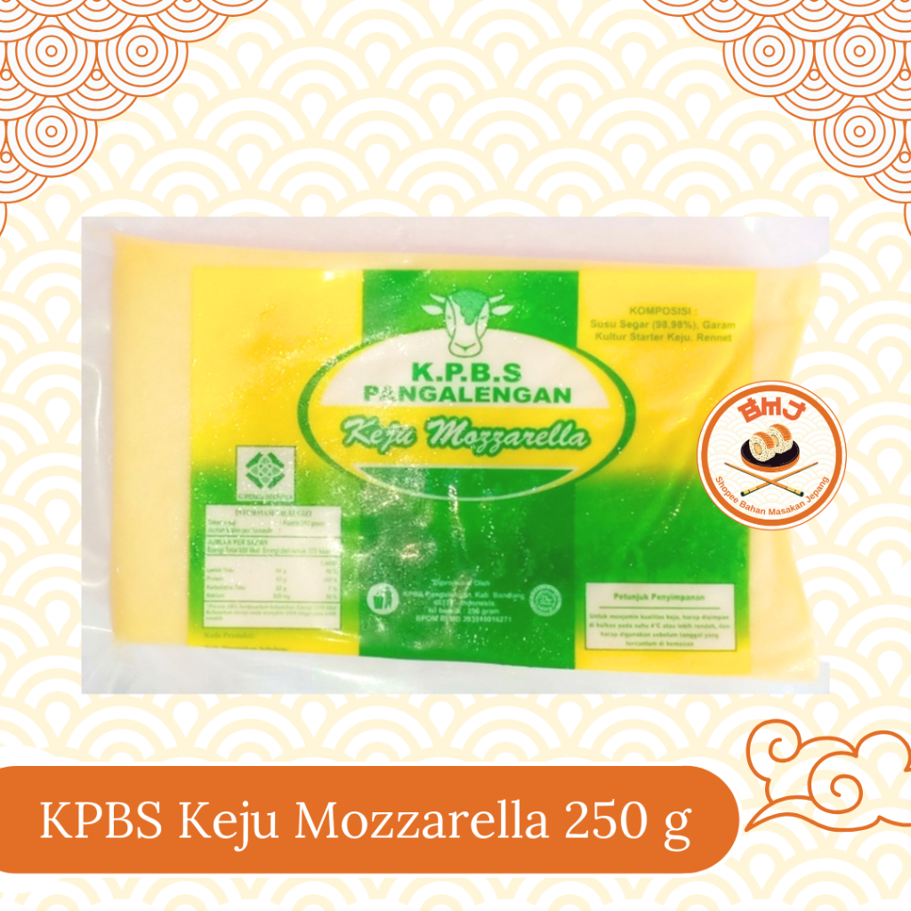 

Keju Mozzarella KPBS 250gr