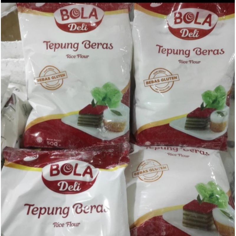 

BOLA Deli Tepung Beras Rice Flour 500gr