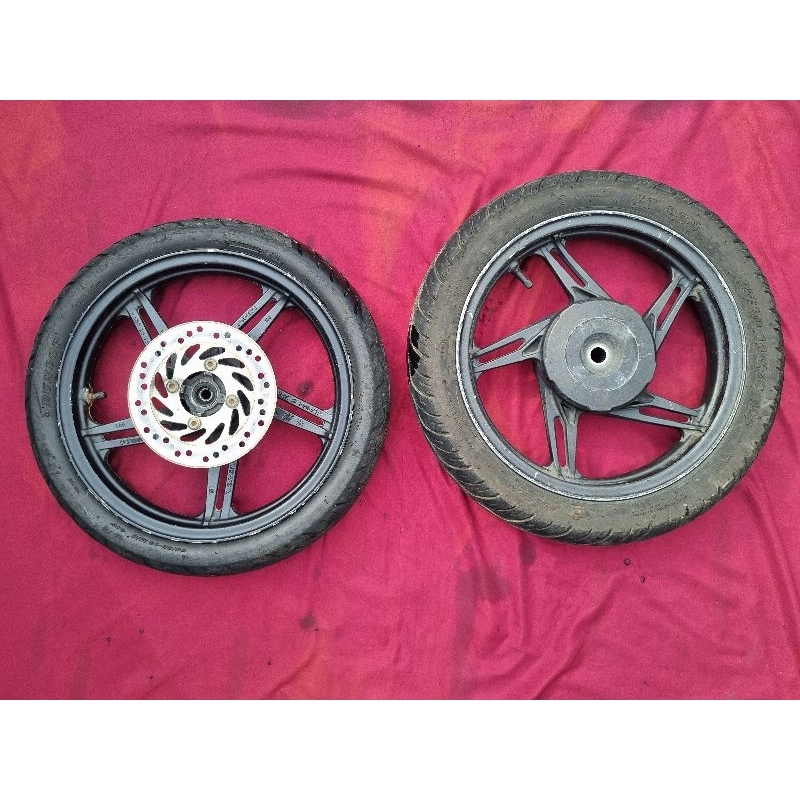 Velg Beat Esp Eco Street P10 2016-2019 Original Depan Belakang