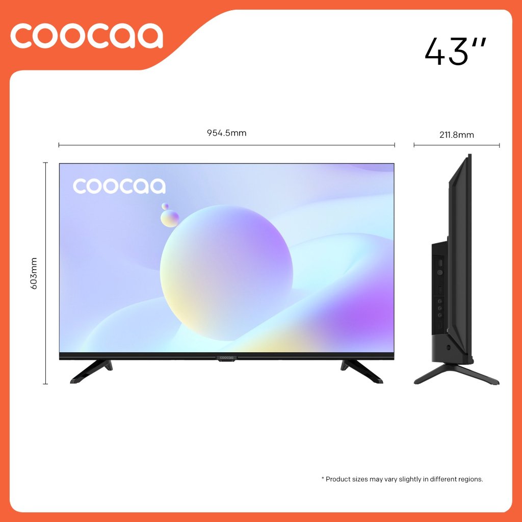 Smart Tv Cooca 43 inch /Tv pintar 43z72