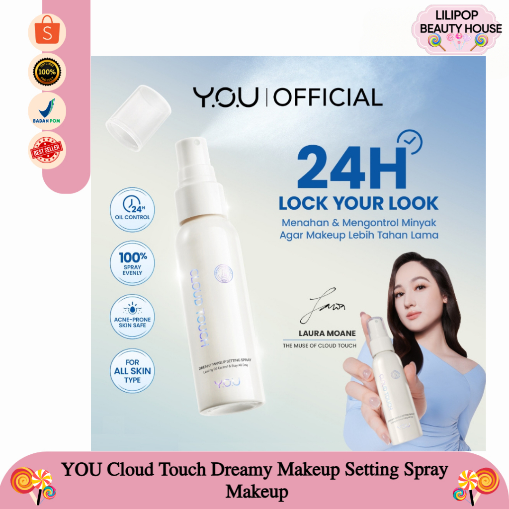 YOU Cloud Touch Dreamy Makeup Setting Spray Makeup