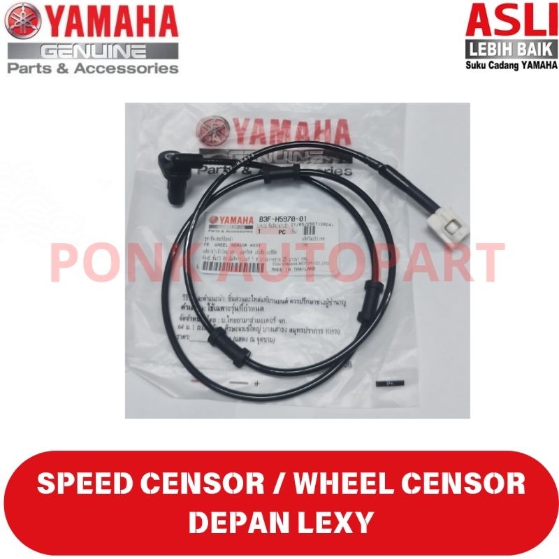 SPEED SENSOR / WHEEL SENSOR  DEPAN LEXI LEXY ORIGINAL YAMAHA B3F-H5970-00