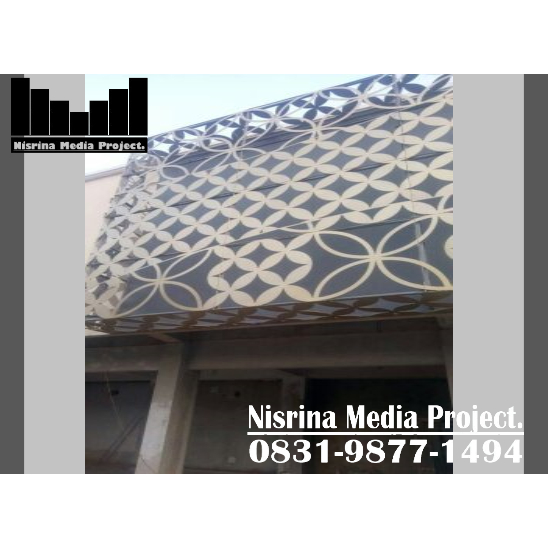 FASAD LASER CUTTING PLAT BESI ( Facade Laser Cutting )