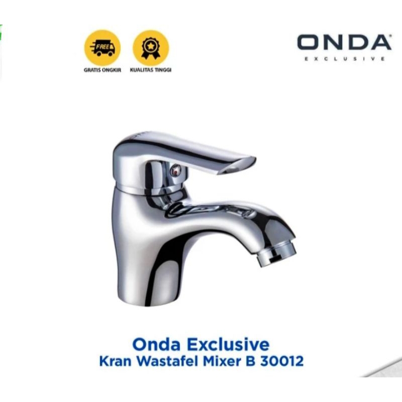 KRAN WASTAFEL MIXER ONDA EXCLUSIVE B 30012 PANAS DINGIN