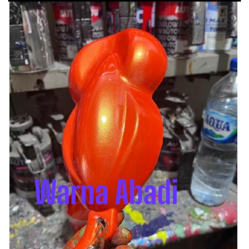 Cat Orange Sunkist PU/cat orange metalik 500ml/cat motor mobil oren met