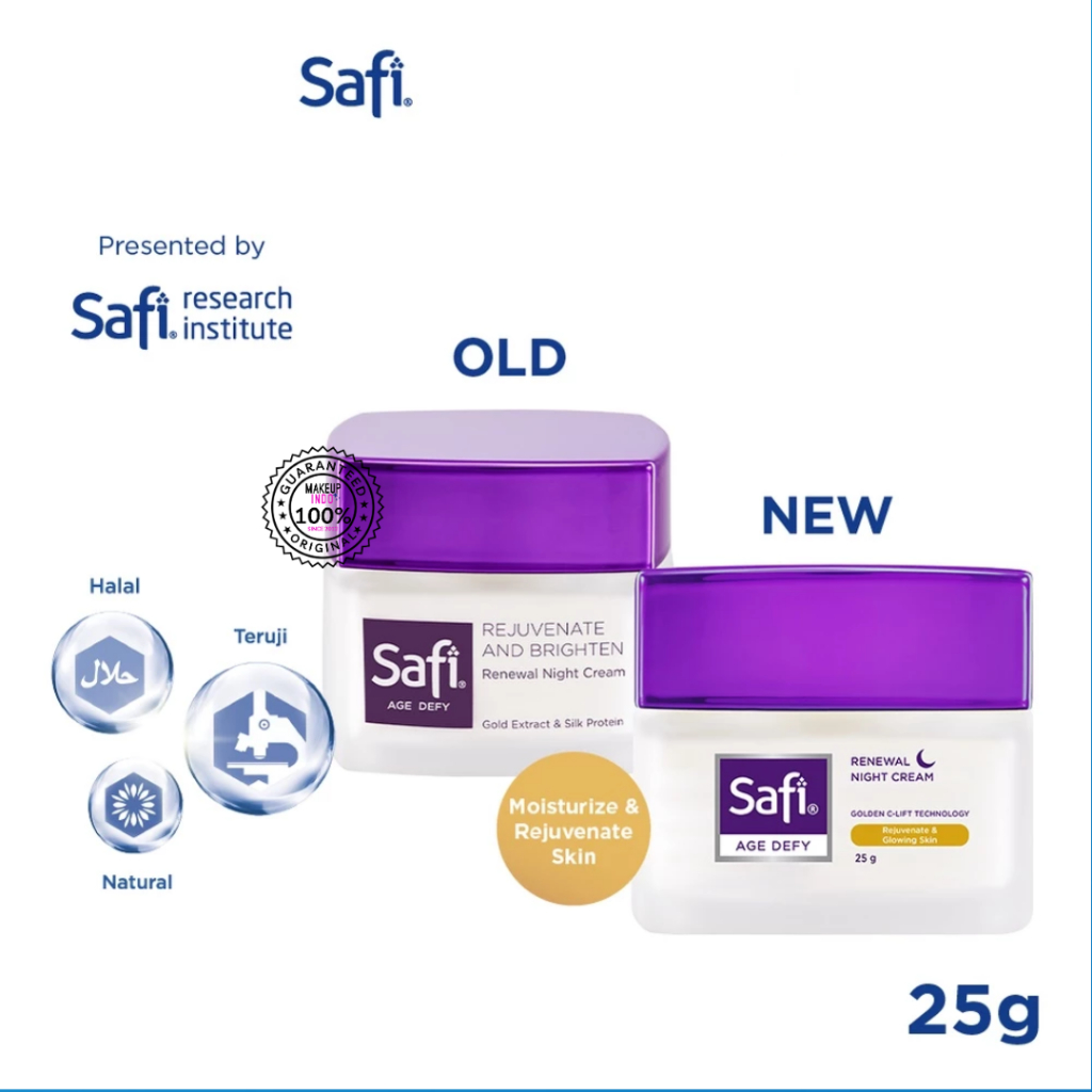 SAFI AGE DEFY Renewal Night Cream - Rejuvenate & Glowing Skin