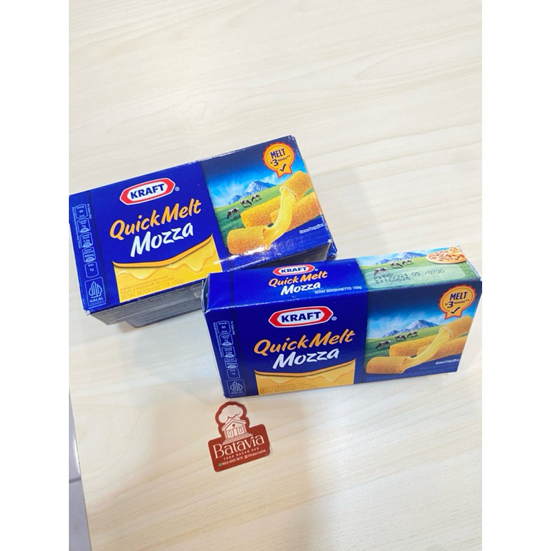 

Kraft QuickMelt Mozza 150g | Keju Mozza | Keju Kraft Leleh 150g / Kraft Quickmelt Mozarella 150gr