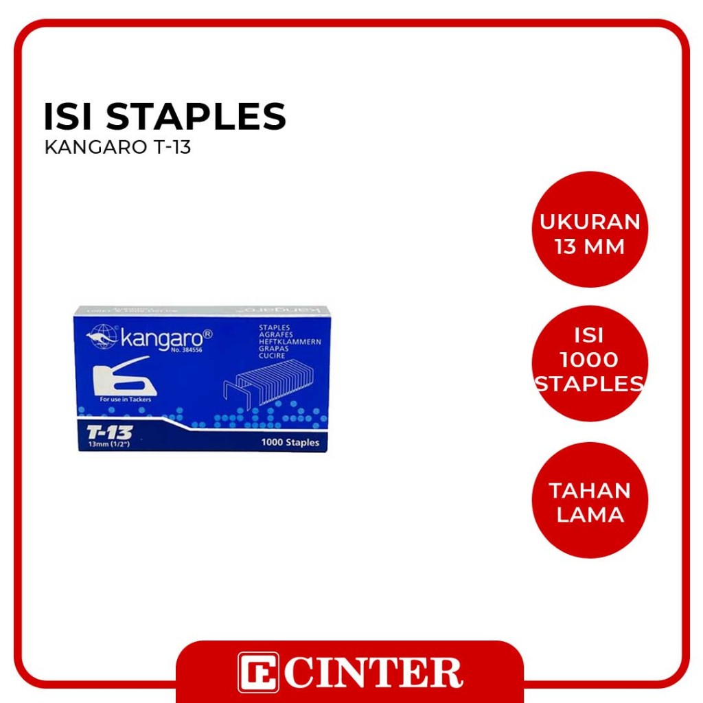 

KANGARO - Isi Staples Guntacker T-13