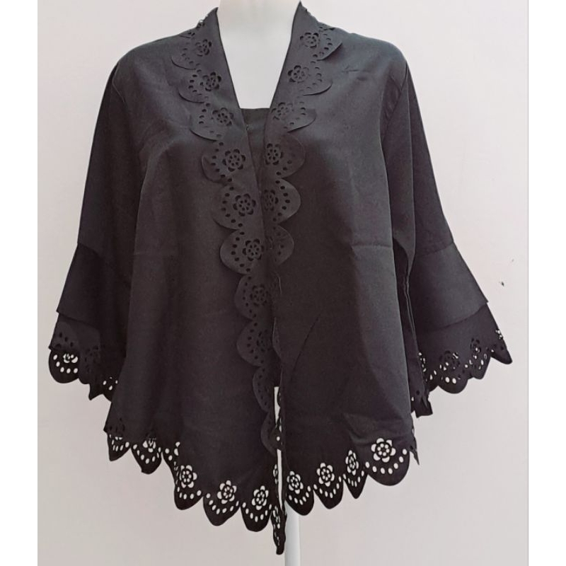kebaya kutu baru hitam