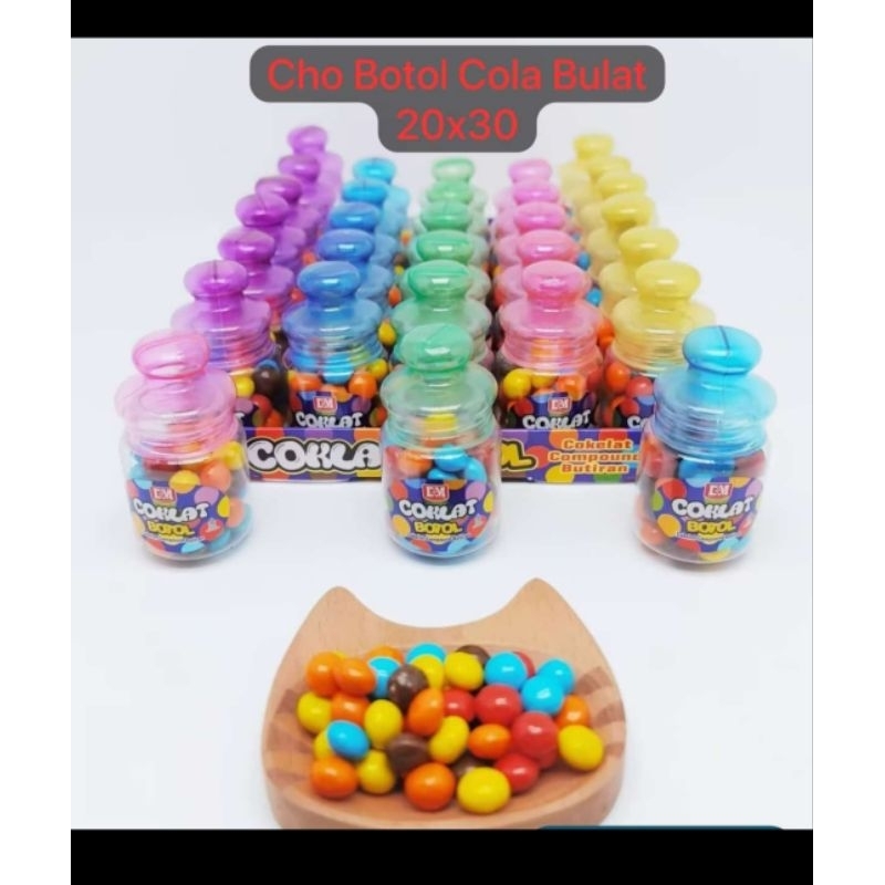 

DSM Coklat Botol Cola Bulat isi 30 pcs