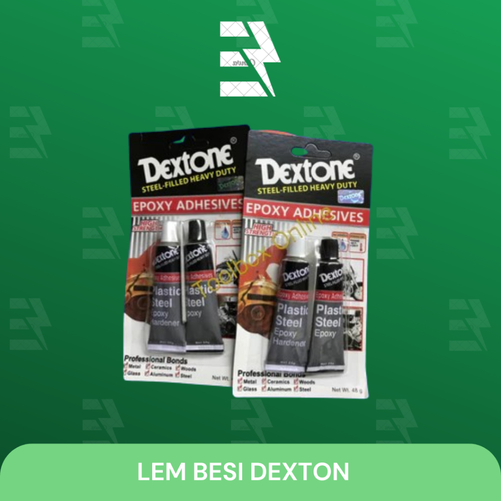 

LEM BESI DEXTONE 5 MENIT 48 GRAM / LEM EPOXY DEXTON