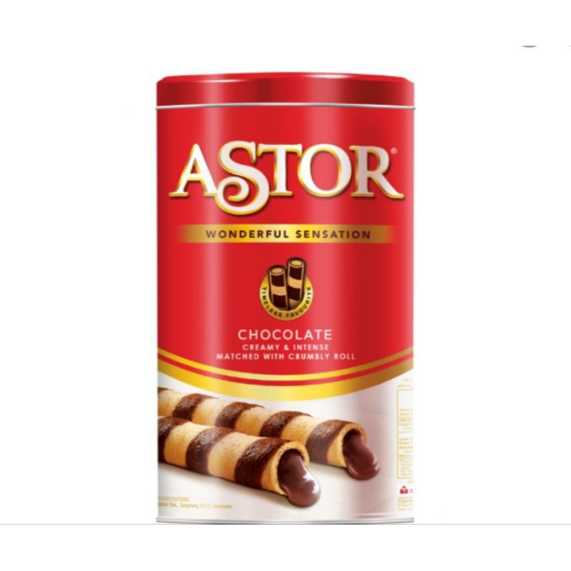 

ASTOR Wafer Stik Cokelat kaleng 330 g