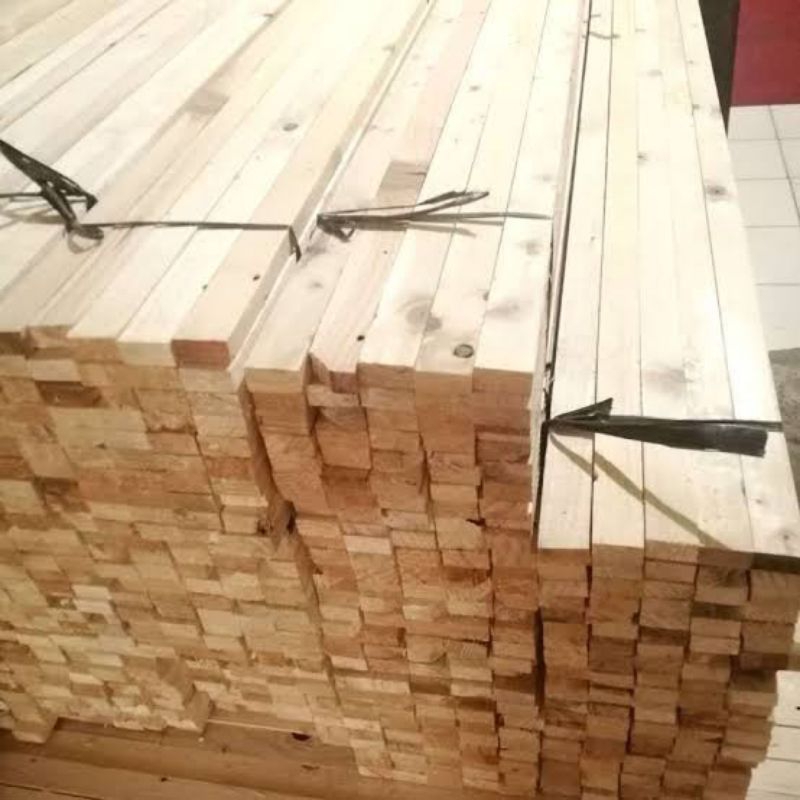 Kayu Kaso kaso 5x5 Serut halus 2 meter