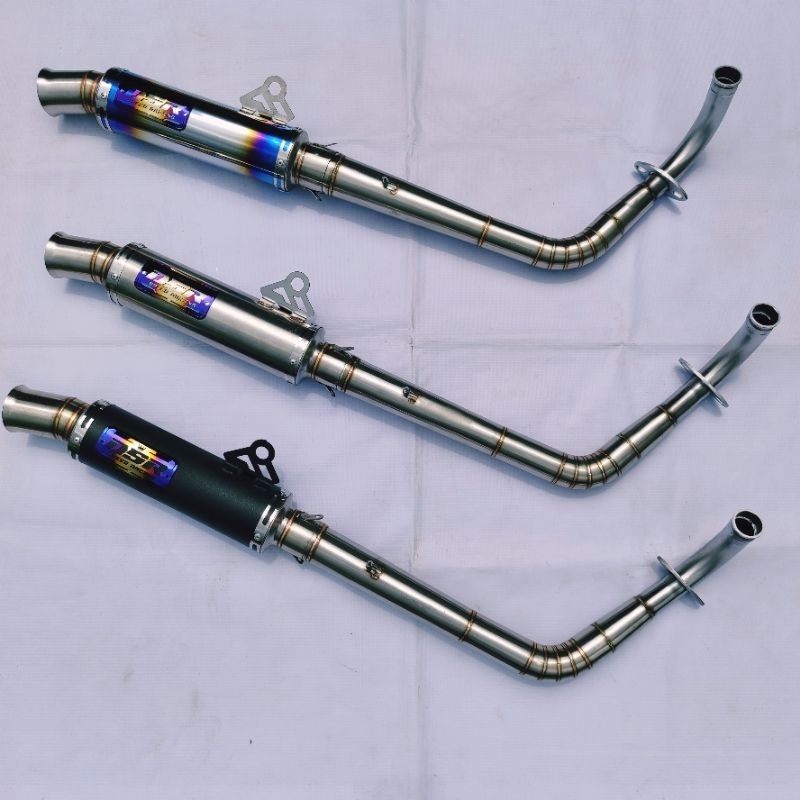 Knalpot DSR Salemba Style Leher Ceklis PNP AEROX VARIO BEAT NMAX MIO GENIO