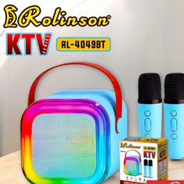 SINARM 2Mic 1 K12 Speaker bluetooth karaoke speaker ktv//  Speaker Nirkabel mic Bass Super Wireless