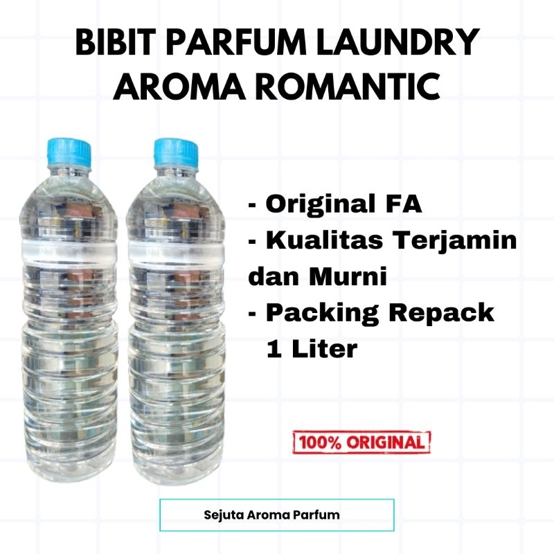 ROMANTIC (BIBIT PARFUM LAUNDRY) ORIGINAL FA UK.1 Ltr