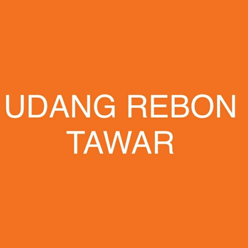 

Udang Rebon Tawar Super 500 gram