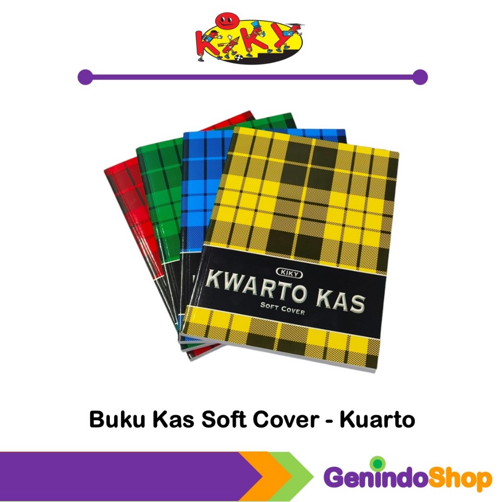 

Buku Kas Kuarto Soft Cover Kiky