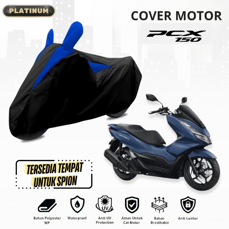 cover motor PCX 150/PCX 160 bahan waterproof anti air anti panas anti debu