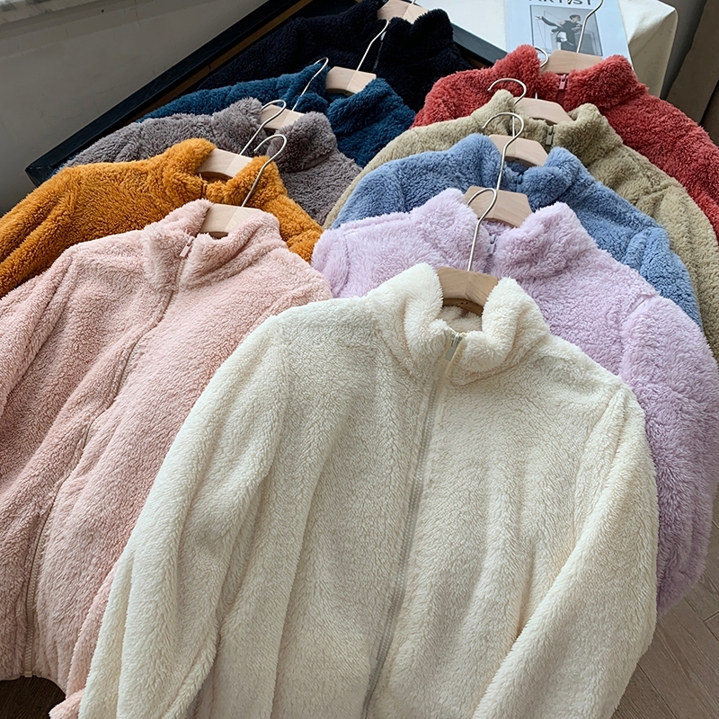 Jaket Sherpa Dewasa//Jaket Sherpa Uniqlo//Jaket Sherpa Unisex//Jaket Sherpa Pria-Wanita