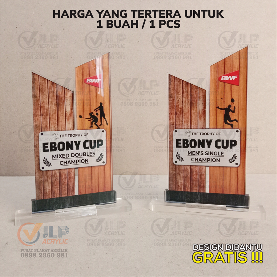 Piala Bulu Tangkis, Trophy Bulu Tangkis, Tropy Bulu Tangkis, Tropi Bulu Tangkis, Throphy Bulu Tangki